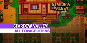 All Foraged Items | Stardew Valley
