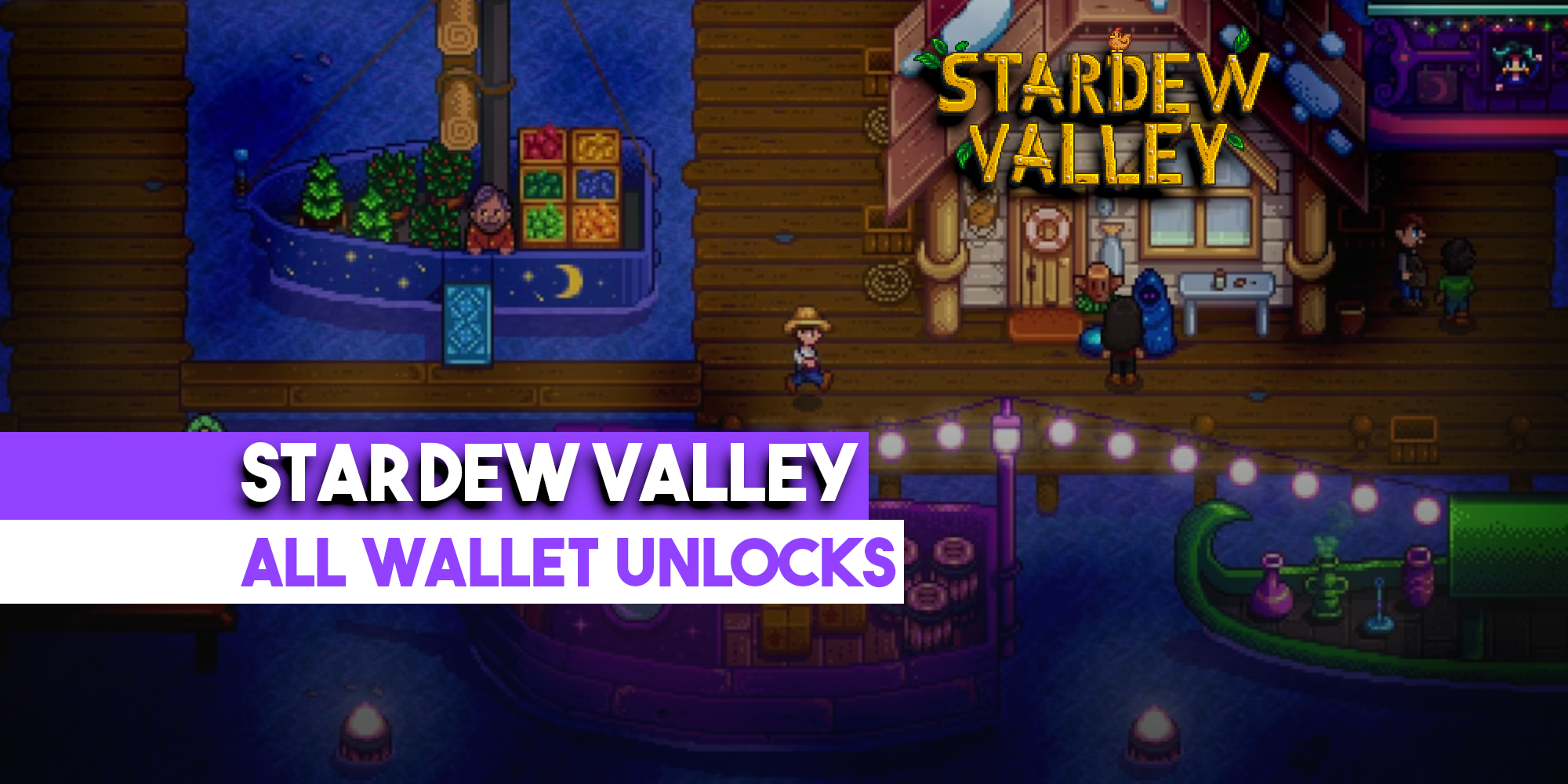 All Wallet Unlocks | Stardew Valley