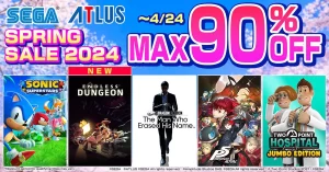 SEGA and Atlus announce the Spring 2024 PlayStation Store Sale
