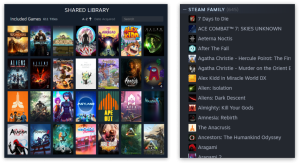 Valve Releases Steam Families Onto Steam