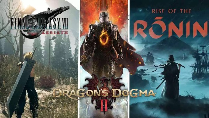 Game sales In Japan march 204, Rise Of The Ronin, Dragon’s Dogma 2, Final Fantasy VII Rebirth