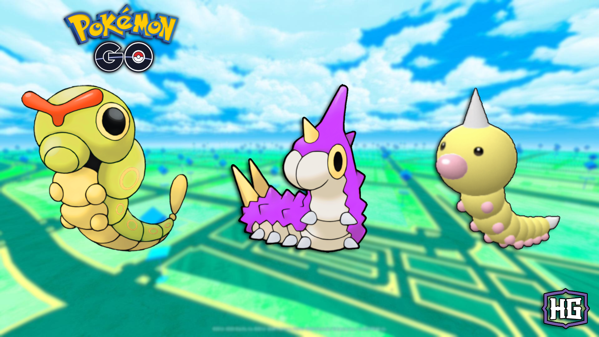 Pokémon GO: How to Catch Shiny Caterpie, Weedle, and Wurmple