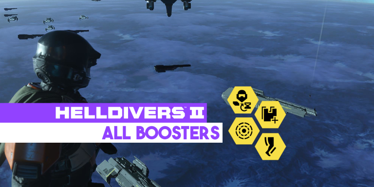 All Boosters | Helldivers 2