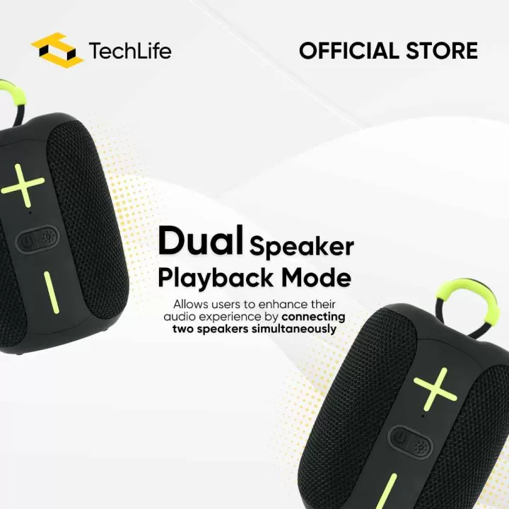 Check out the new TechLife 360° Bluetooth Speaker