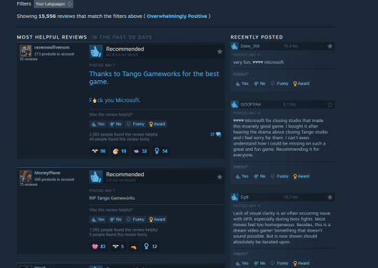 Fans swarm Hi-Fi Rush with positive reviews on Steam