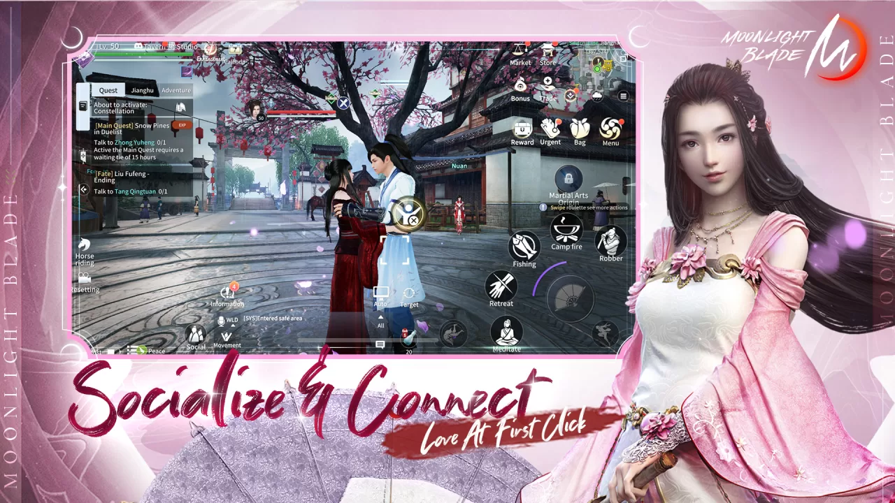 Moonlight Blade M open beta now live in Southeast Asia