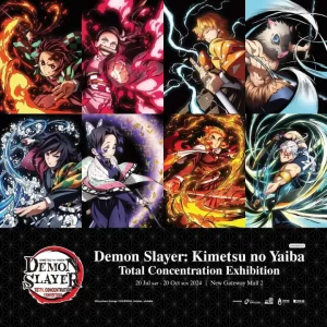 Demon Slayer ‘Total Concentration Exhibition’ opens in the Philippines next month