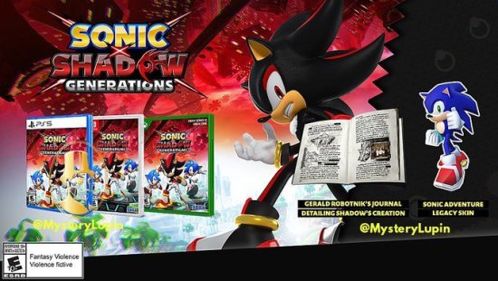 sonic x shadow generations release date